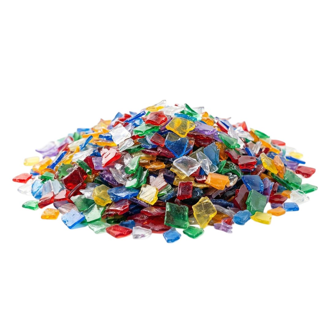 Multi-Color Plastic Flakes