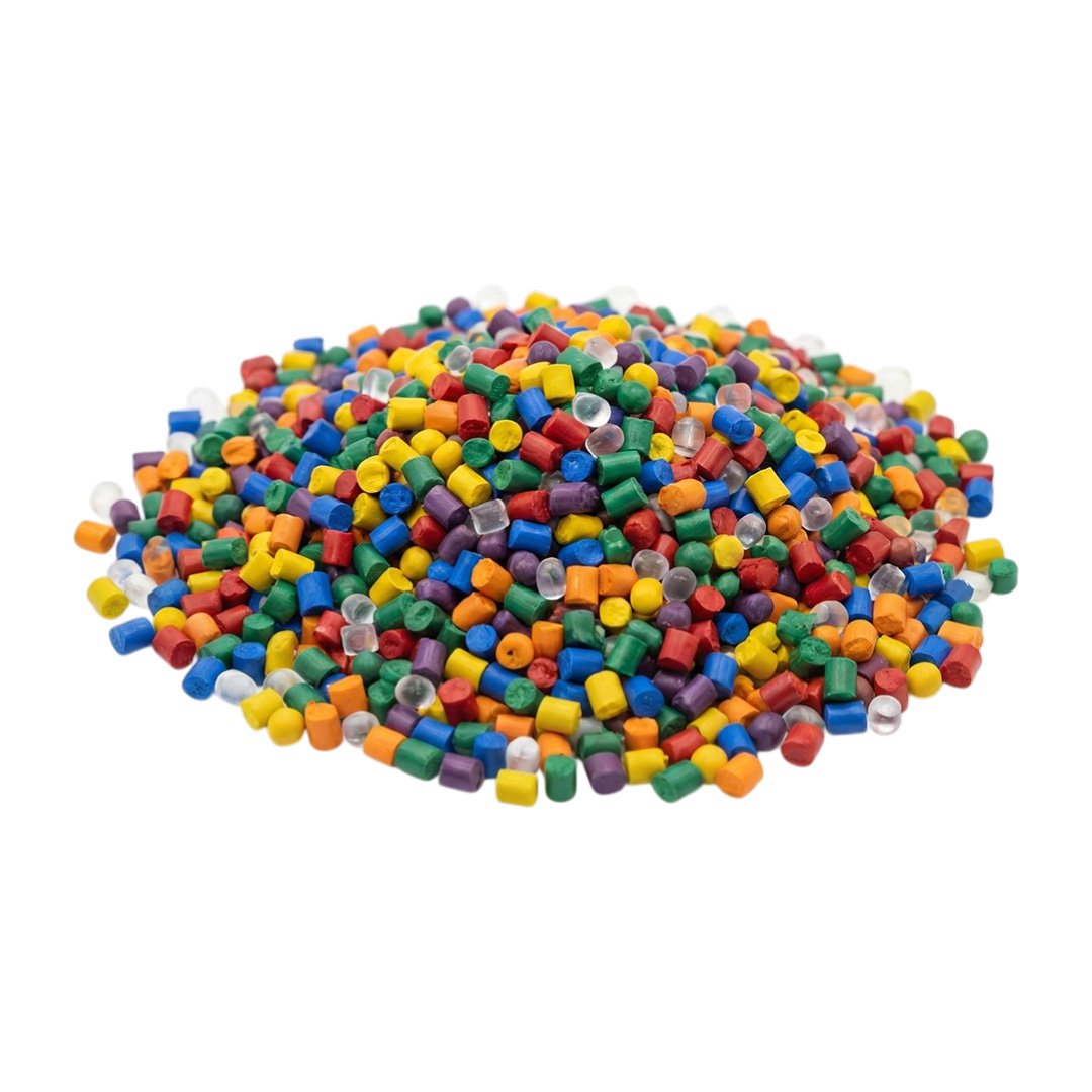 Multi-Color Plastic Granules